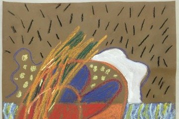 Pinturas da série Boogie Woogie, de Luiz Áquila, em cartaz na Referência Galeria de Arte