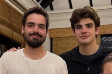 Faustão impressiona com aparência em foto inédita publicada pelo filho -  (crédito: Reprodução/Instagram)