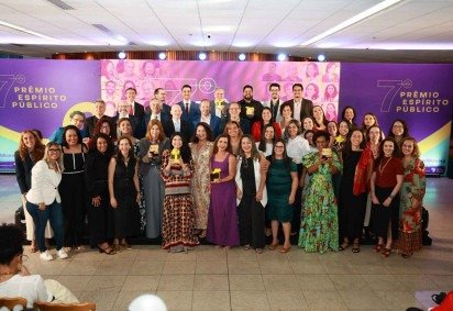 Ministra da Gestão, Esther Dweck, destacou no evento a importância de premiar boas ideias -  (crédito: Divulgação )