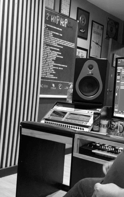 GravaÃ§Ã£o de Rafael Leite, o Singelo MC. -  (crédito: DivulgaÃ§Ã£o.)