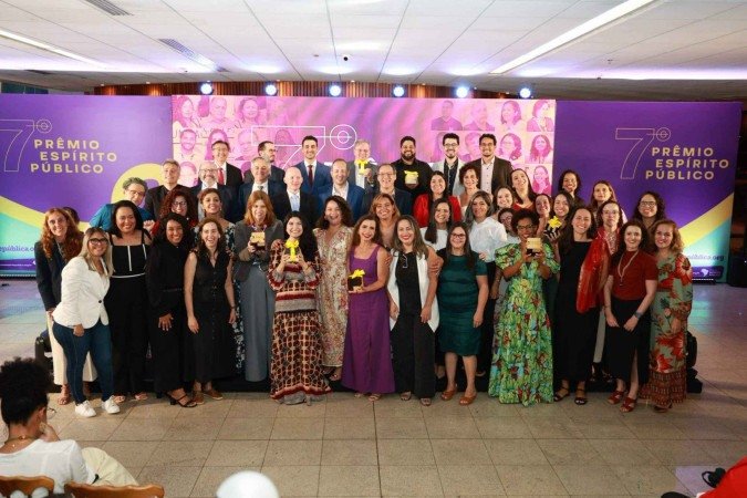 Ministra da Gestão, Esther Dweck, destacou no evento a importância de premiar boas ideias -  (crédito: Divulgação )