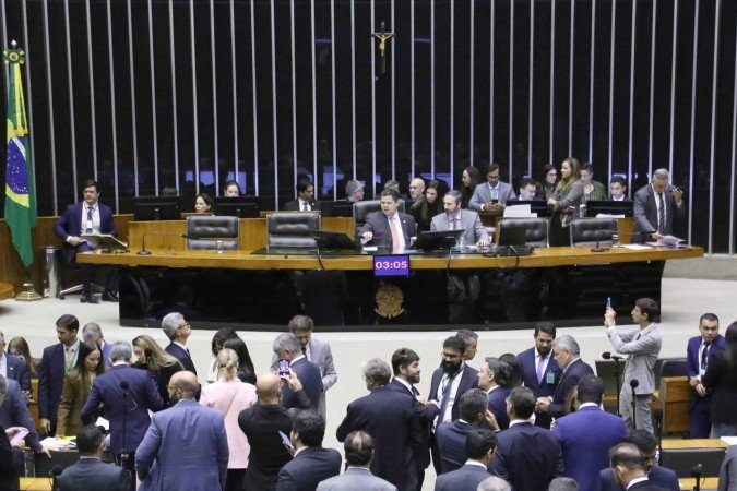 Congresso Nacional derruba vetos de Lula no licenciamento ambiental uma semana após o fim da COP 30 - (crédito: Kayo Magalhães / Câmara dos Deputados) Congresso Nacional derruba vetos de Lula no licenciamento ambiental uma semana após o fim da COP 30 - (crédito: Kayo Magalhães / Câmara dos Deputados)