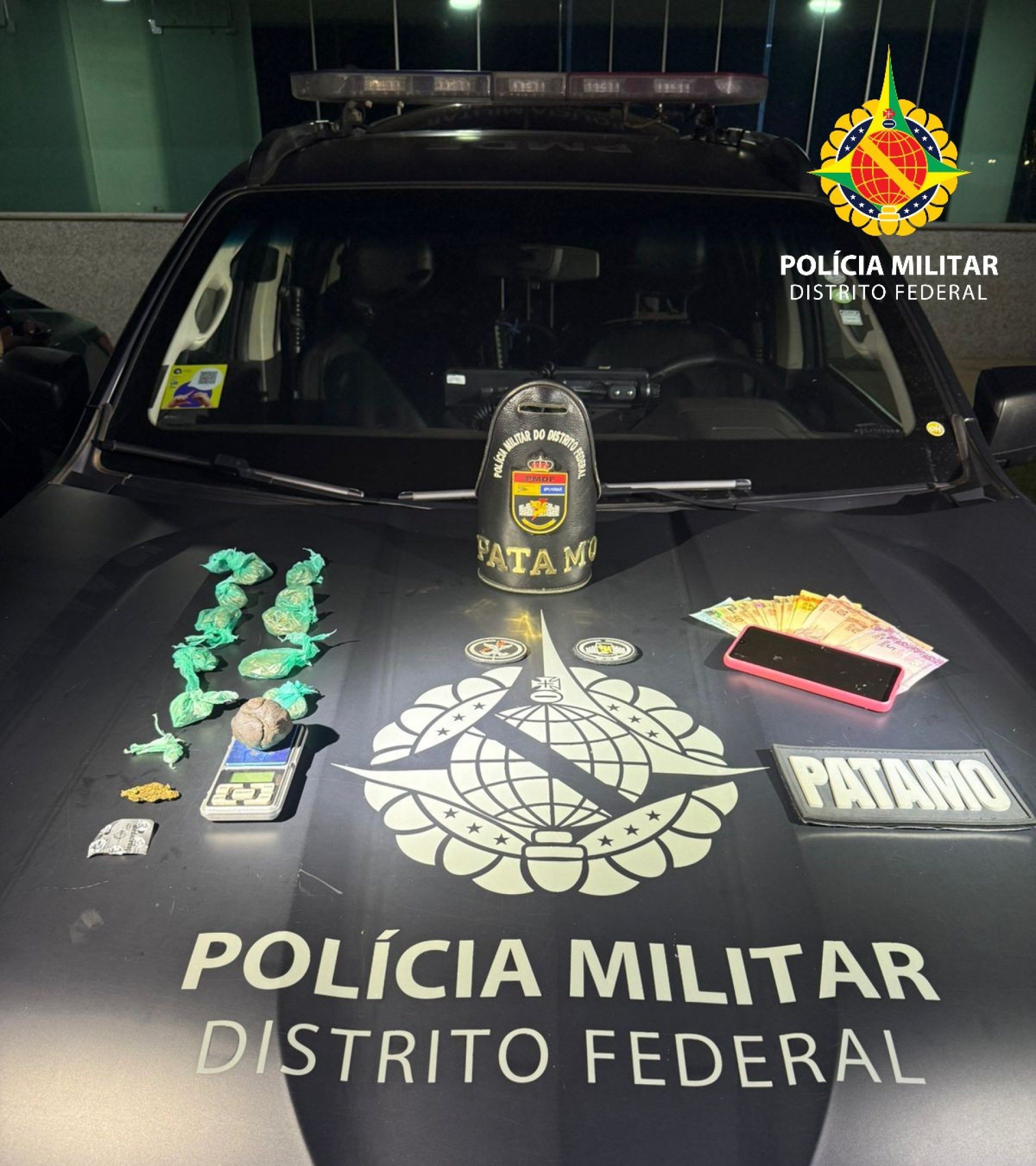 Mulher é presa por tráfico ao se esconder da Polícia na Ceilândia