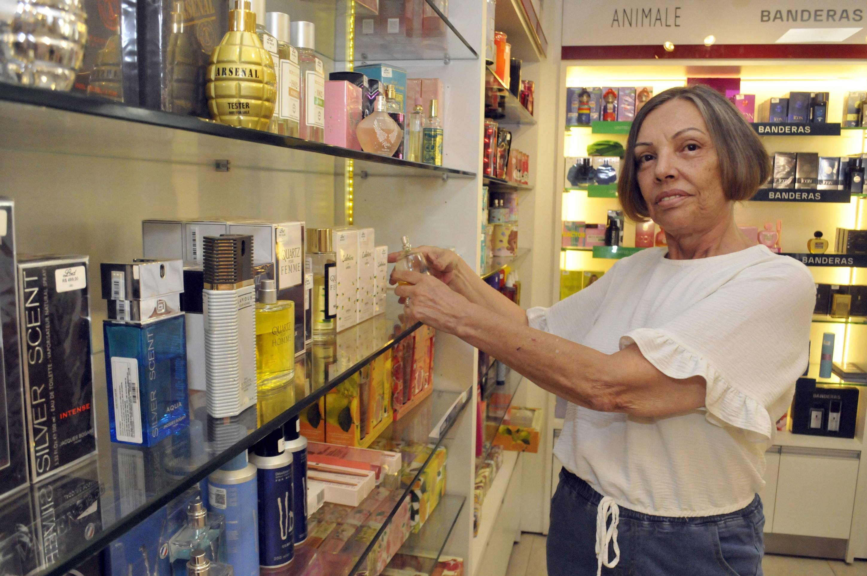 Silvia Saldanha prefere comprar em lojas físicas do que on-line