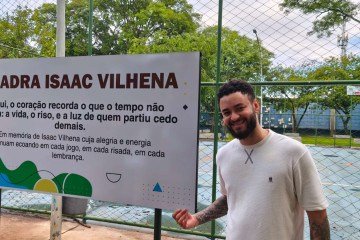 Edson, irmão de Isaac, afirma que a quadra ficou mais segura para as outras pessoas