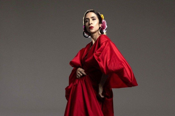 No show, Marisa Monte vai tocar com orquestra ao vivo - (crédito: Leo Aversa/Divulgação) No show, Marisa Monte vai tocar com orquestra ao vivo - (crédito: Leo Aversa/Divulgação)