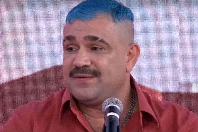 Ex-Pânico, Evandro Santos detona Giovana Fagundes: 'É uma bosta de pessoa, marmitinha' -  (crédito: Reprodução/Jovem Pan)