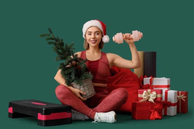 Com treino regular e escolhas conscientes, fica muito mais fácil aproveitar as festas sem exageros e com mais disposição (Imagem: Pixel-Shot | Shutterstock) - (crédito: EdiCase) Com treino regular e escolhas conscientes, fica muito mais fácil aproveitar as festas sem exageros e com mais disposição (Imagem: Pixel-Shot | Shutterstock) - (crédito: EdiCase)