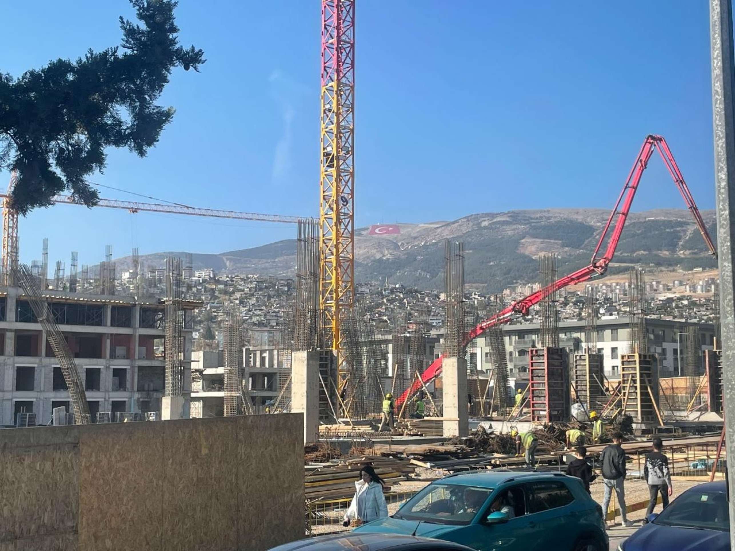 Gaziantep &eacute; um canteiro de obras a c&eacute;u aberto