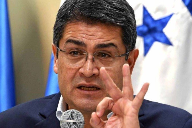 O presidente dos EUA anunciou que pretende indultar Hernández, o que pode libertá-lo a qualquer momento - (crédito: Pete Marovich/Getty Images) O presidente dos EUA anunciou que pretende indultar Hernández, o que pode libertá-lo a qualquer momento - (crédito: Pete Marovich/Getty Images)