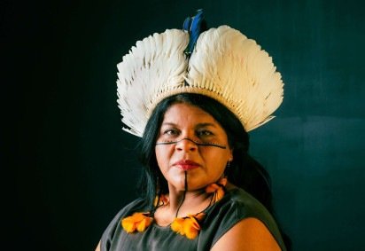 Sônia Guajajara segue se recuperando em hospital de São Paulo -  (crédito: Divulgação ) -Sônia Guajajara segue se recuperando em hospital de São Paulo -  (crédito: Divulgação )