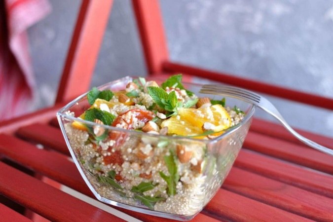 Salada de quinoa com frutas secas (Imagem: Julie Style | Shutterstock) -  (crédito: EdiCase)