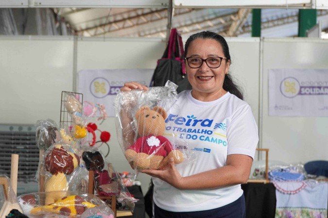 Feira do Trabalho e do Campo que ocorre em Ceilândia -  (crédito: Sedet-DF/Divulgação)