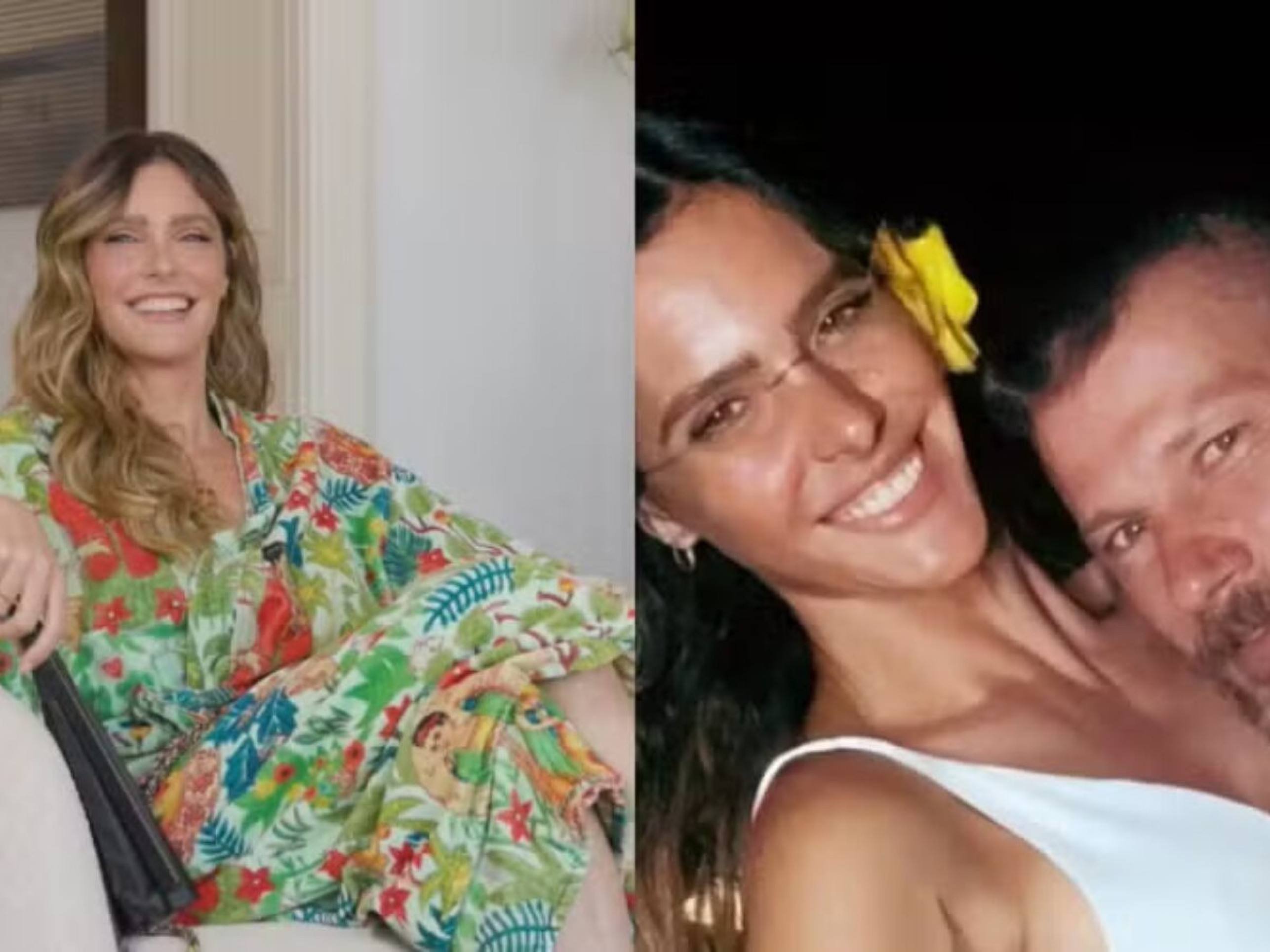 Fernanda Lima diz que Rodrigo Hilbert só deu um presente para ela -  (crédito: Observatorio dos Famosos)