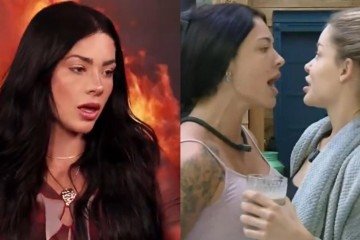 Namorada de Belo entra na Justiça após ser xingada de 'mulher de traficante'; entenda -  (crédito: Reprodução/Record) -Namorada de Belo entra na Justiça após ser xingada de 'mulher de traficante'; entenda -  (crédito: Reprodução/Record)