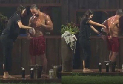 A Fazenda: Peoa lava partes íntimas de Mesquita e web não perdoa - (crédito: Reprodução/Record) A Fazenda: Peoa lava partes íntimas de Mesquita e web não perdoa - (crédito: Reprodução/Record)