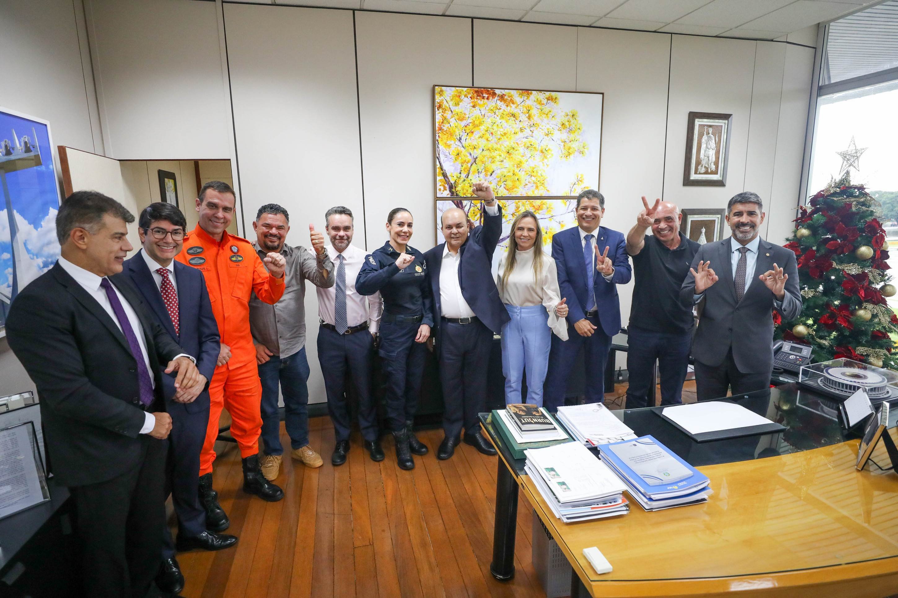 Forças de segurança celebram acordo de reajuste salarial