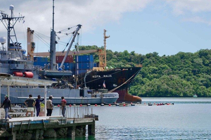 O presidente de Palau, Surangel Whipps Jr., afirma que a China está usando o turismo como ferramenta política para pressionar o país a romper relações com Taiwan -  (crédito: BBC)