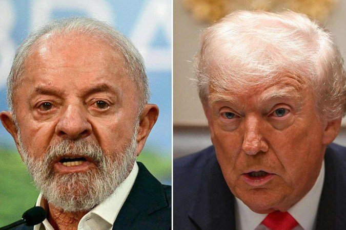 Lula liga para Trump, pede redução de tarifas sobre produtos brasileiros e apoio no combate ao crime organizado -  (crédito: BBC Geral)
