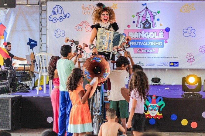 Sobradinho 2 recebe Bangolê Festivalzinho  -  (crédito: Stephane Veneris)