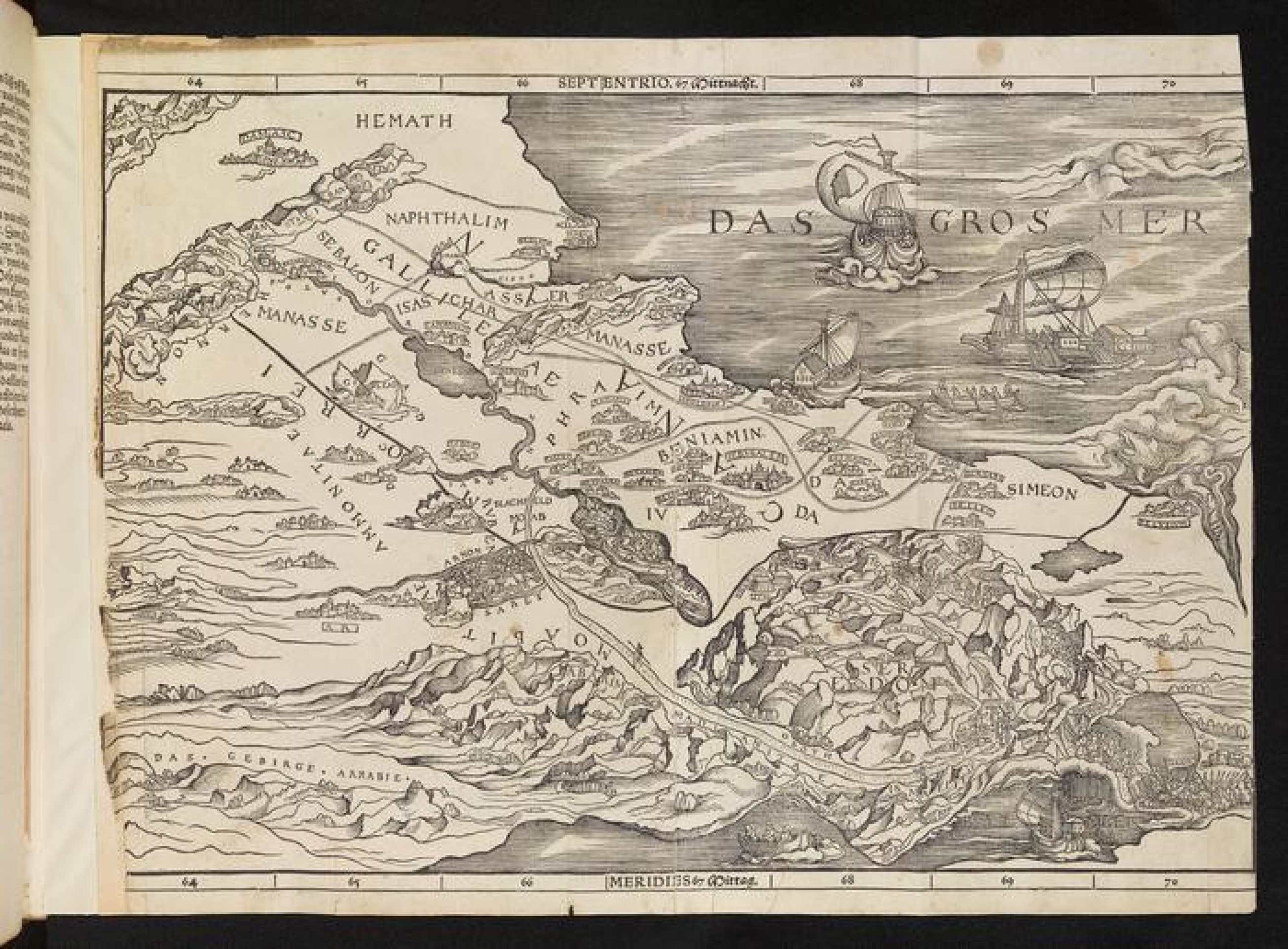 Mapa bíblico errado mudou a compreensão das fronteiras, aponta estudo