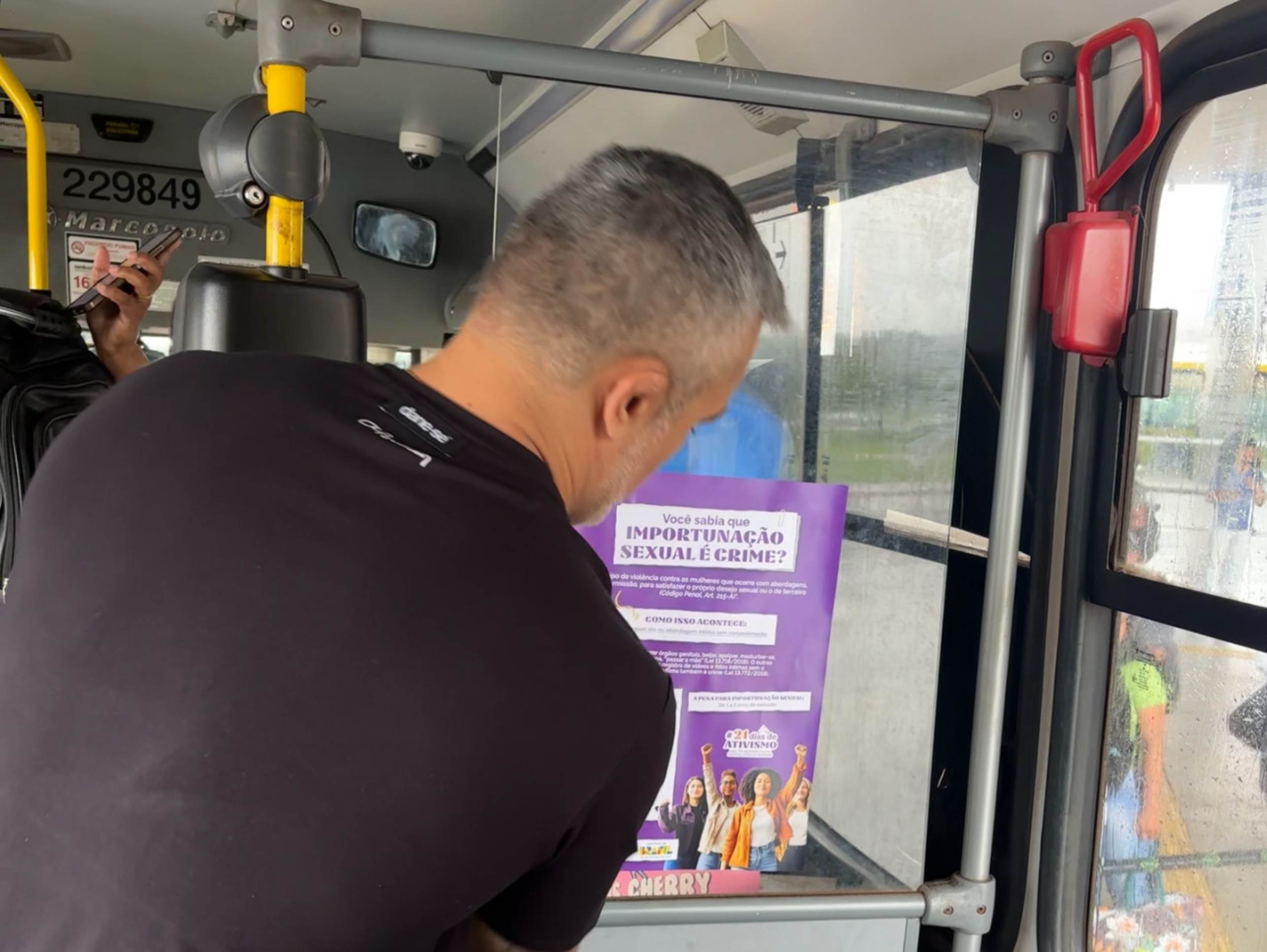 Rodoviária do Plano Piloto recebe ação de enfrentamento ao assédio no DF