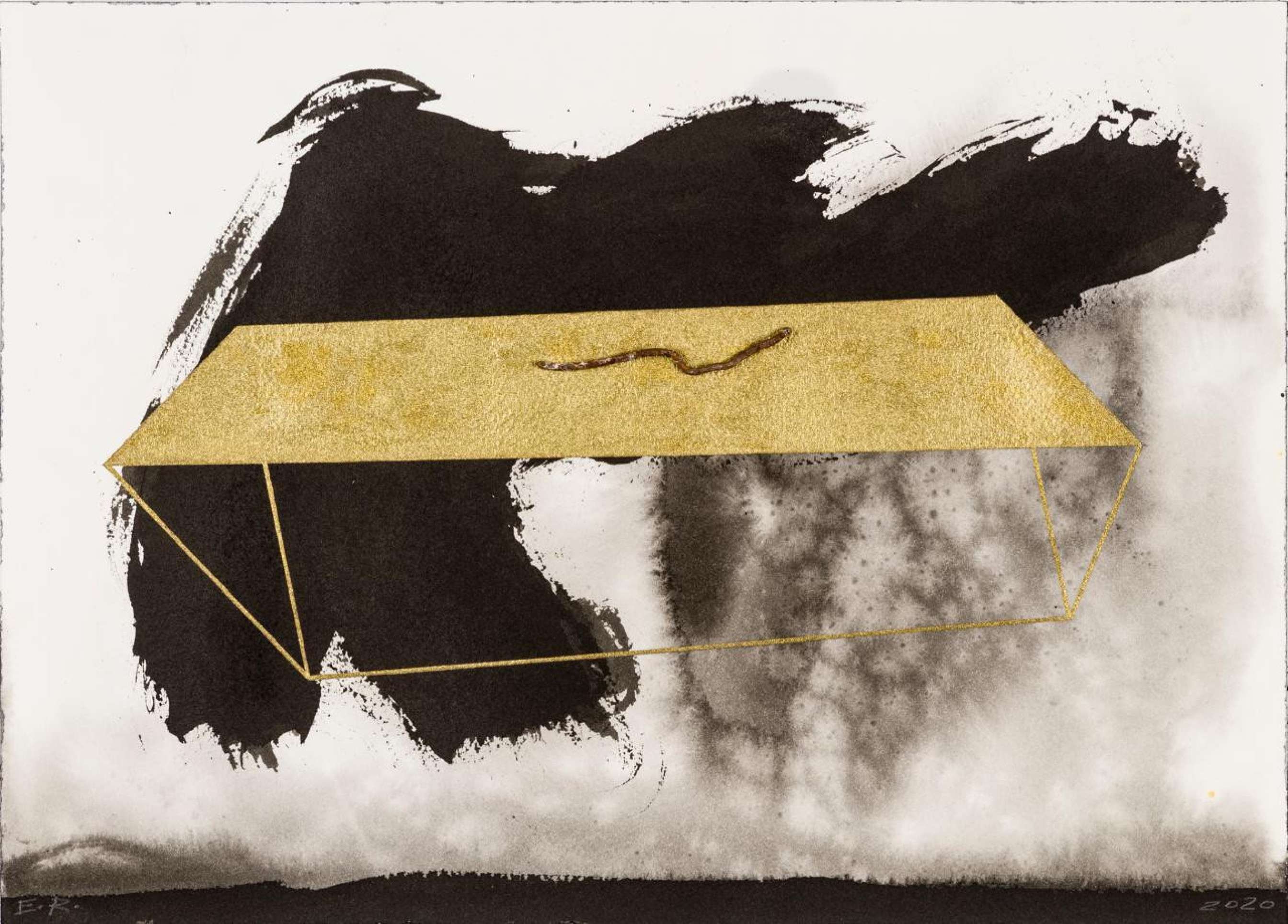 Elder Rocha leva série de pinturas e desenhos inéditos à Cerrado Cultural