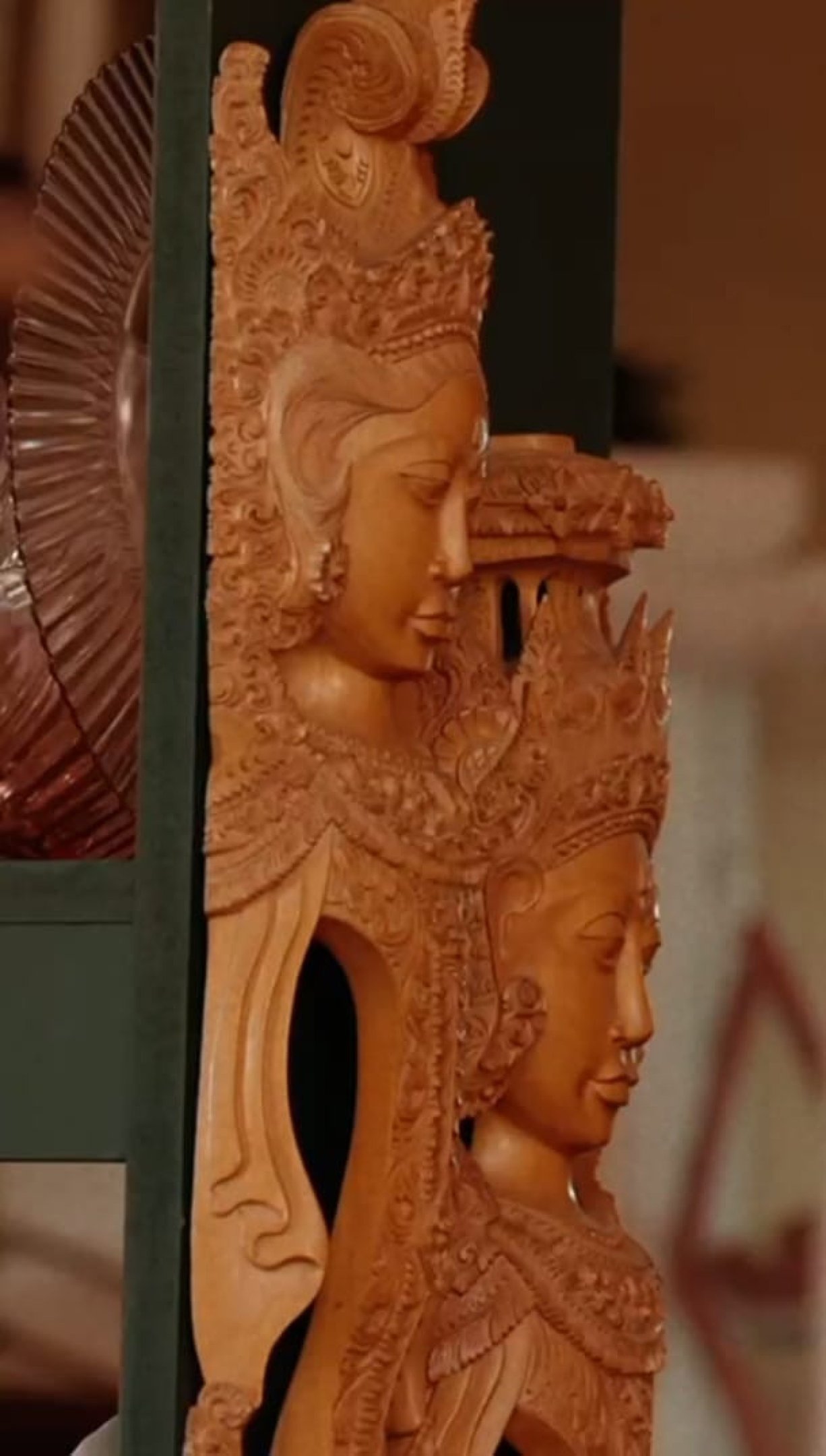 São peças autênticas, vindas de diversos países