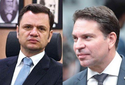 Torres (esquerda) e Ramagem (direita) perdem oficialmente seus cargos na PF -  (crédito: Reprodução)