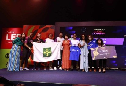 Equipe de estudantes da UnB conquistam o terceiro lugar na competição de inovação e empreendorismo  -  (crédito: Carlos Borges)