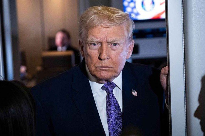 Hernández foi extraditado para os EUA após deixar o poder em 2022 para ser julgado por conspiração para o narcotráfico  -  (crédito: Getty Images)