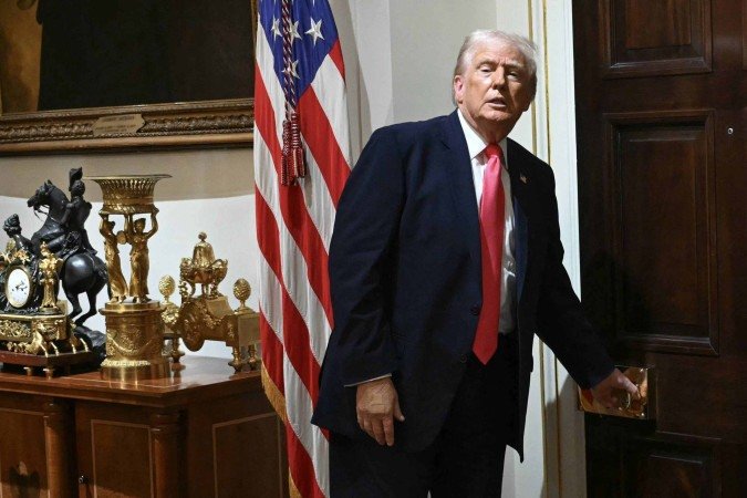 Trump, em reunião na terça-feira: Trump, em reunião na terça-feira: