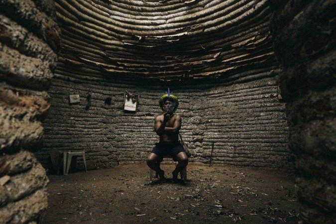 'Povo Fulni-ô – Entre a Caatinga e o Cerrado' fica na CLDF até 15 de dezembro -  (crédito: Bruno Jungman)