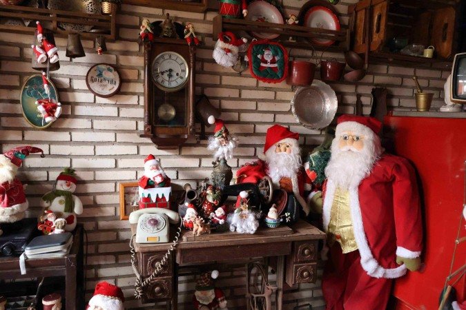  Decoração de Natal no Lar de Velhinhos Bezerra de Menezes, em Sobradinho      
