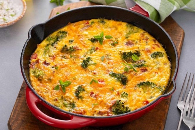 Omelete de forno (Imagem: Nadezhda Nesterova | Shutterstock)  -  (crédito: EdiCase)