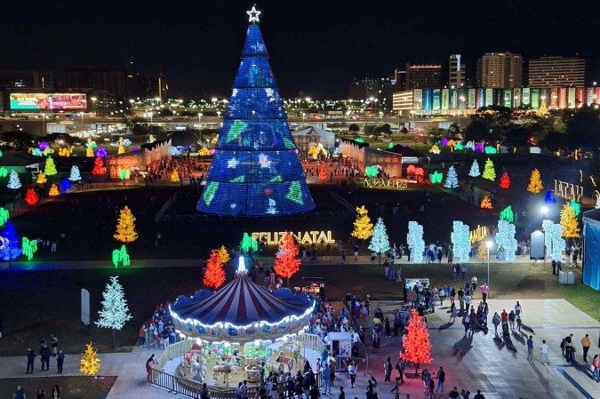 O projeto Nosso Natal contará com atividades para todas as idade e uma variada praça de alimentação -  (crédito: Laíza Ribeiro/CB)