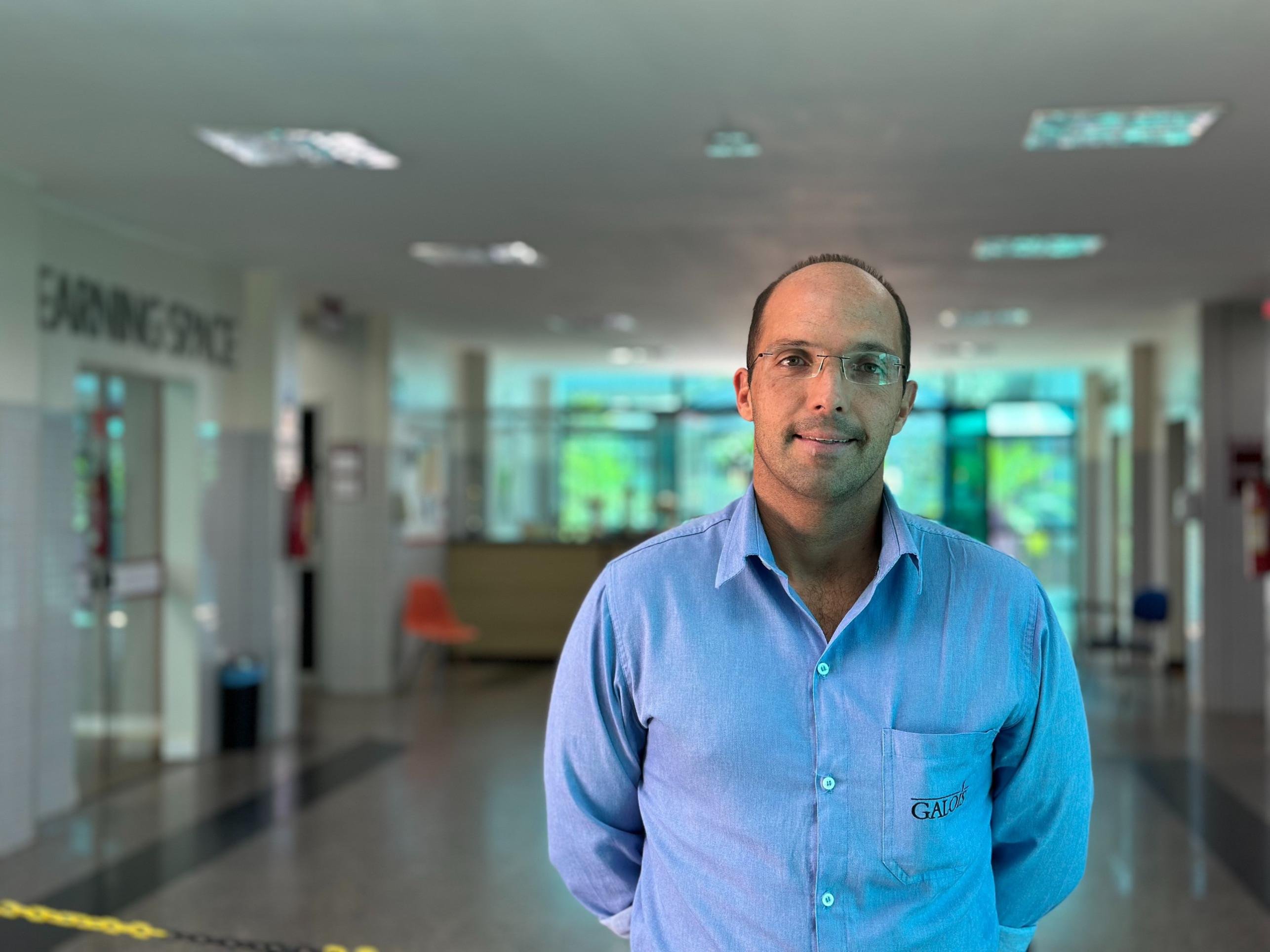 O professor de matemática Daniel destaca o grande número de vagas destinadas para o PAS