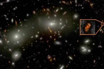 Nova galáxia de mais de 12 bilhões de anos desafia teoria da formação do universo - (crédito: Reprodução/NASA) Nova galáxia de mais de 12 bilhões de anos desafia teoria da formação do universo - (crédito: Reprodução/NASA)