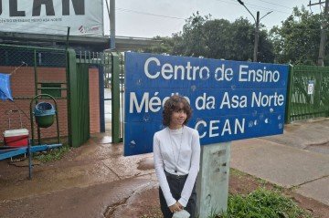 'Meu objetivo é conseguir 50 pontos', afirma a estudante Tainá Moraes - (crédito: Artur Maldaner/CB Press) 'Meu objetivo é conseguir 50 pontos', afirma a estudante Tainá Moraes - (crédito: Artur Maldaner/CB Press)