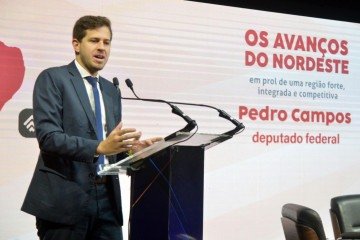 Parlamentar discursou durante a abertura do evento 'CB.Debate - Avanços do Nordeste', realizado pelo Correio, com apoio do Banco do Nordeste (BNB) -  (crédito: Ed Alves/C.B/D.A Press)
