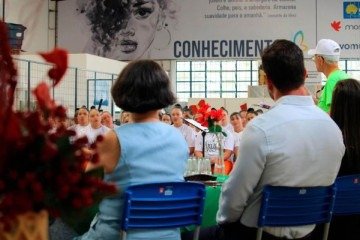 Evento foi feito com objetivo de promover acolhimento e fortalecer projetos de transformação no sistema prisional -  (crédito: MPDFT/Divulgação) -Evento foi feito com objetivo de promover acolhimento e fortalecer projetos de transformação no sistema prisional -  (crédito: MPDFT/Divulgação)