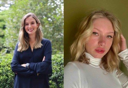 Luana Lopes Lara (esquerda) e Livia Voigt (direita) são, respectivamente, a bilionária mais jovem a construir a própria fortuna e a bilionária mais jovem do mundo -  (crédito: Reprodução/Instagram) -Luana Lopes Lara (esquerda) e Livia Voigt (direita) são, respectivamente, a bilionária mais jovem a construir a própria fortuna e a bilionária mais jovem do mundo -  (crédito: Reprodução/Instagram)