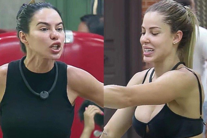 A Fazenda: Peoa acusa rival de ter sido amante de Gusttavo Lima; veja -  (crédito: Reprodução/Record)