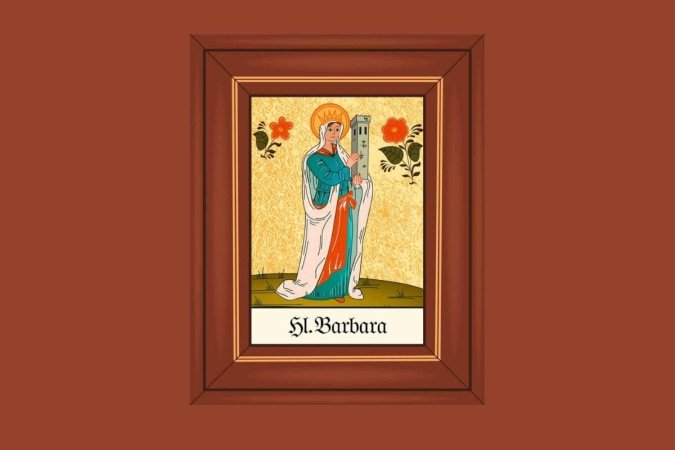 Santa Bárbara é considerada a protetora contra raios e trovões (Imagem: Clemens Birsak | Shutterstock) -  (crédito: EdiCase)