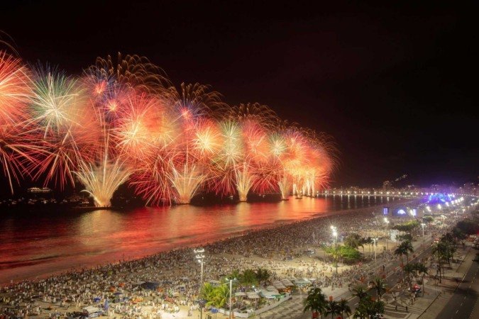Réveillon 2026: Rio terá 13 palcos, show de fogos e festa