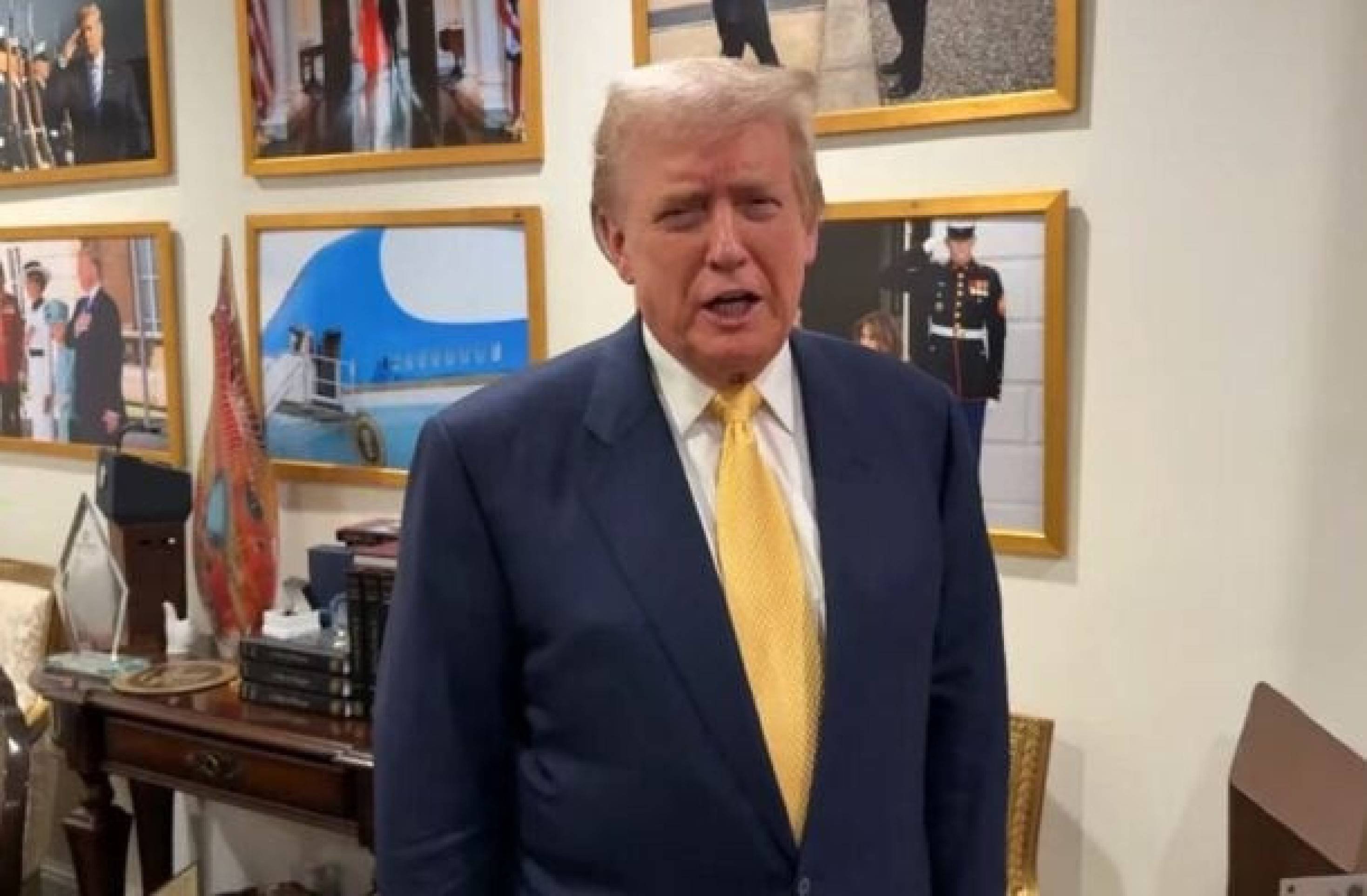 Governo de Donald Trump é criticado por leis contra os imigrantes -  (crédito: - Reprodução de Vídeo) -Governo de Donald Trump é criticado por leis contra os imigrantes -  (crédito: - Reprodução de Vídeo)