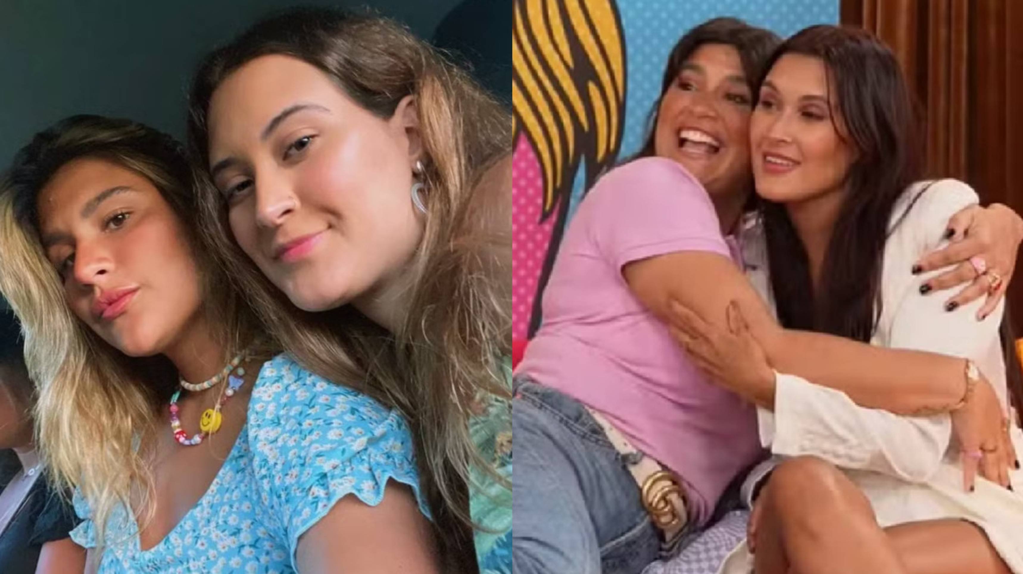 Filha de Flávia Alessandra fala sobre suposto romance com filha de William Bonner