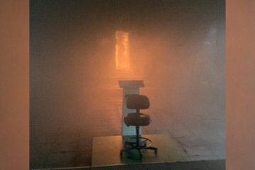 Regimento foi atingido por incêndio com causas desconhecidas -  (crédito: Imagens cedidas ao Correio) -Regimento foi atingido por incêndio com causas desconhecidas -  (crédito: Imagens cedidas ao Correio)