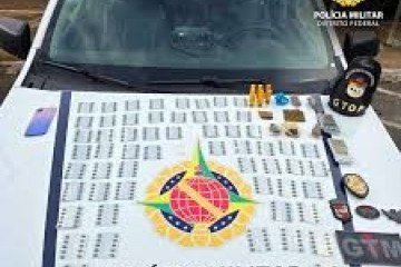 Apreensão ocorreu no Paranoá - (crédito: Divulgação) Apreensão ocorreu no Paranoá - (crédito: Divulgação)