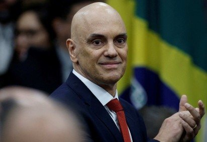 Alexandre de Moraes é 'herói' em lista dos 25 mais influentes do ano do Financial Times -  (crédito: BBC Geral) -Alexandre de Moraes é 'herói' em lista dos 25 mais influentes do ano do Financial Times -  (crédito: BBC Geral)